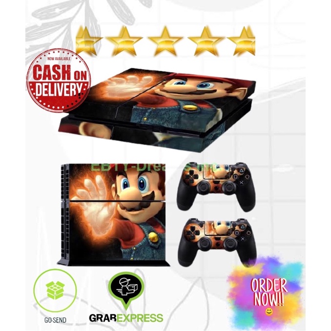 GARSKIN PS 4 MARIO