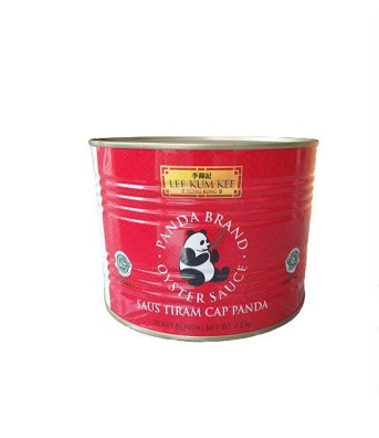 lee kum kee panda oyster sauce / saus tiram cap panda kaleng 2.2 kg