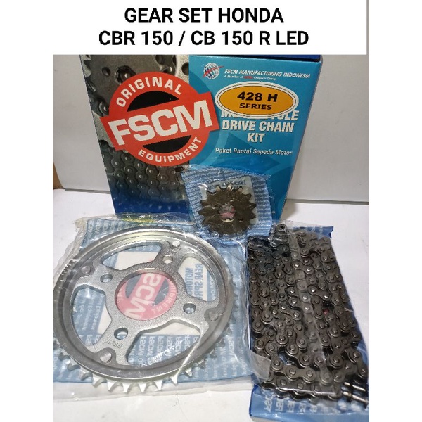 Jual GEAR SET HONDA CBR 150 CB 150 R LED FSCM Shopee Indonesia