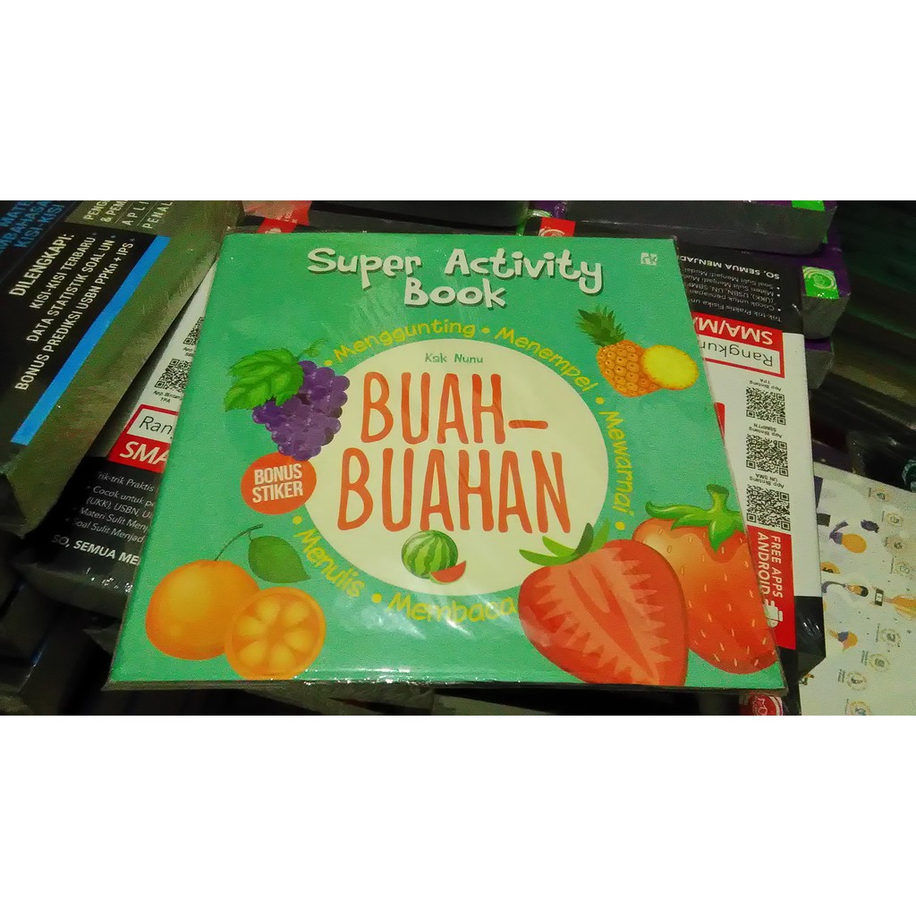 Super activity book buahbuahan