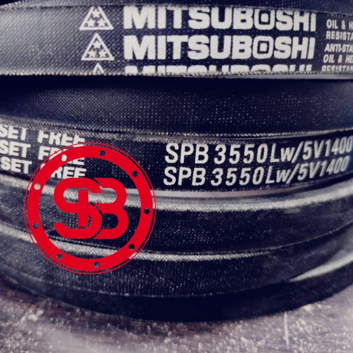 V belt SPB 3550 LW MITSUBOSHI