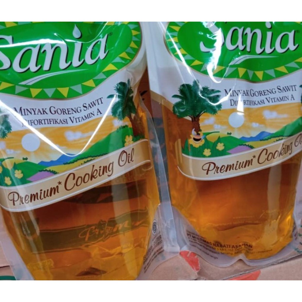 Minyak Goreng SANIA 1 Liter | Premium Cooking Oil