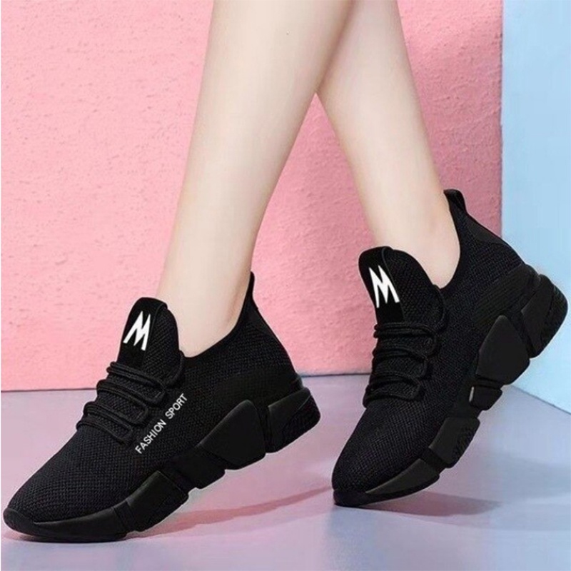 Sneakers Casual Fashion Wanita Sport Running Terbaru Design Simple Elegan - 8065