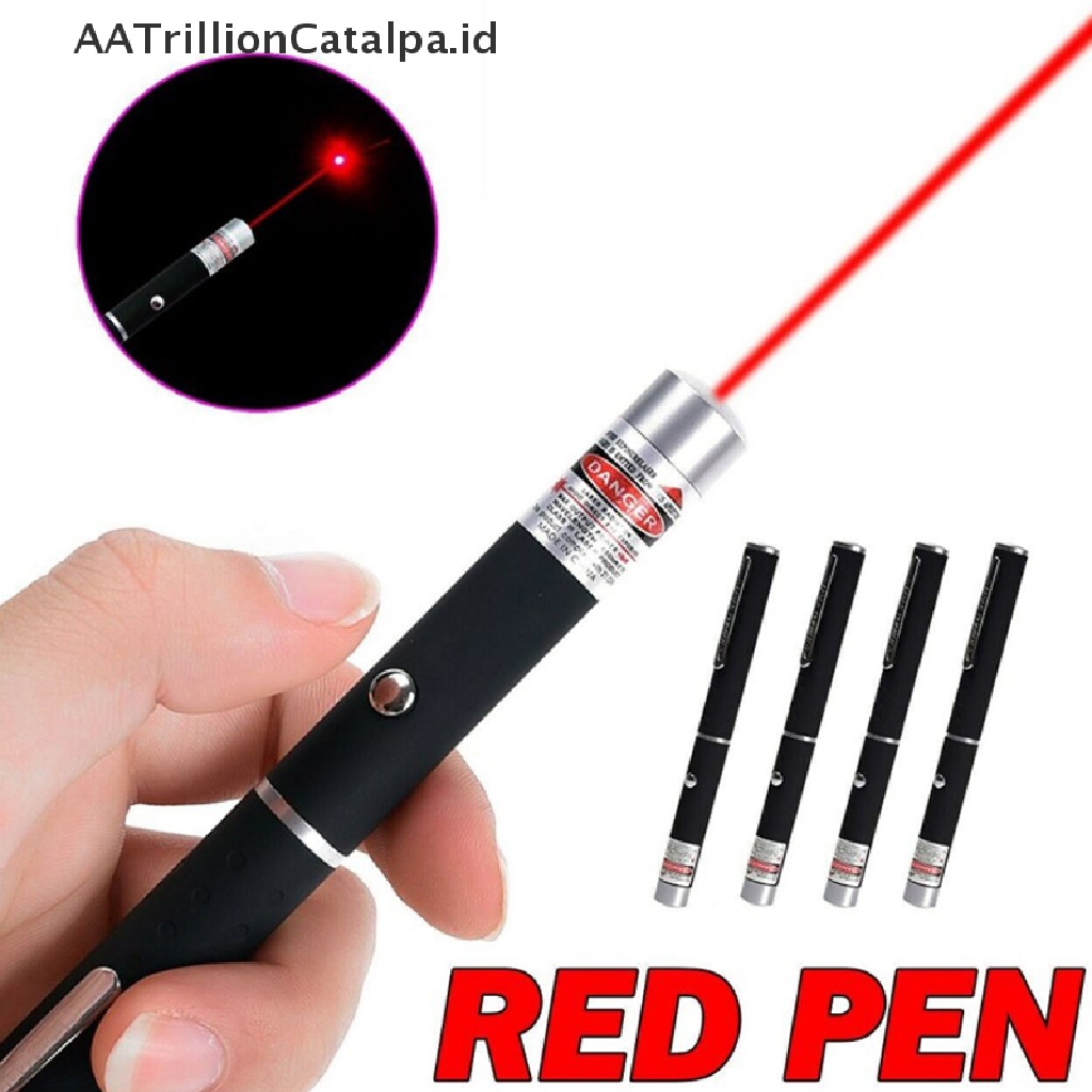 Aatrillioncatalpa Pen Laser Pointer Merah 5MW High Power 532nm