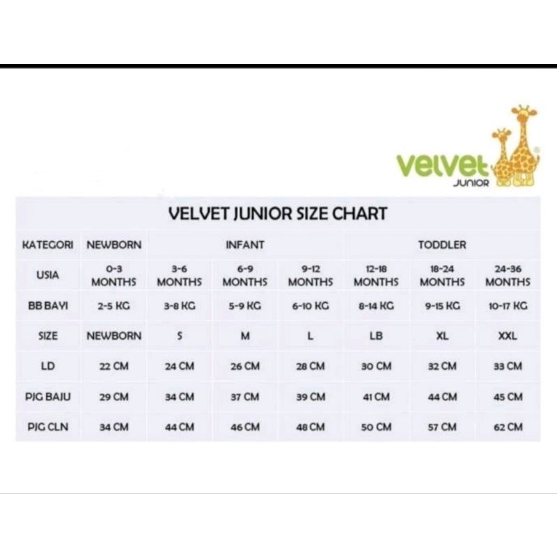 Setelan Oblong Pendek (isi 3 Stel) Velvet Junior