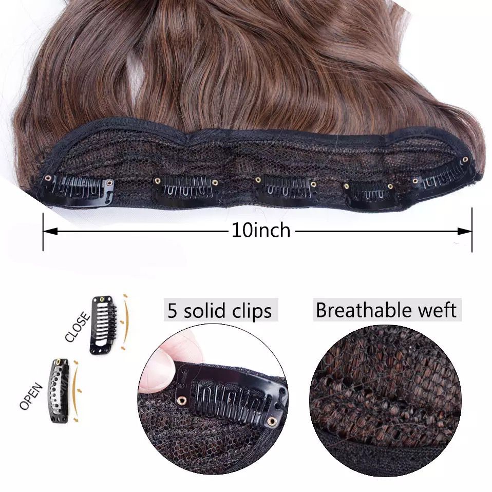 Hair Clip Panjang Curly Biglayer - Hairclip Bergelombang Murah High Quality F683