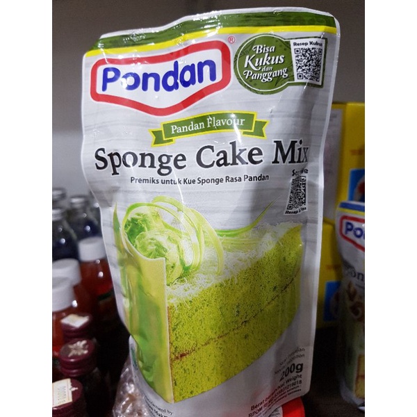 

pondan sponge cake mix pouch