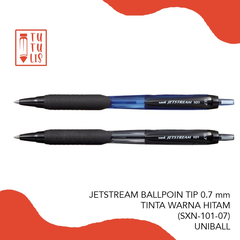 

Pen Ngebut Uni Jetstream Jung tip 0.7mm SXN-101-07