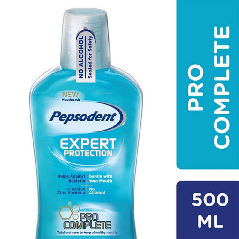 Pepsodent Expert Protection Mouthwash / Obat kumur 500ml