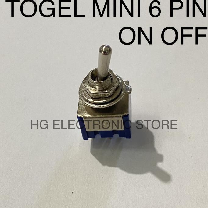 #@#@#@#@] saklar toggle 6 pin on off (mini)