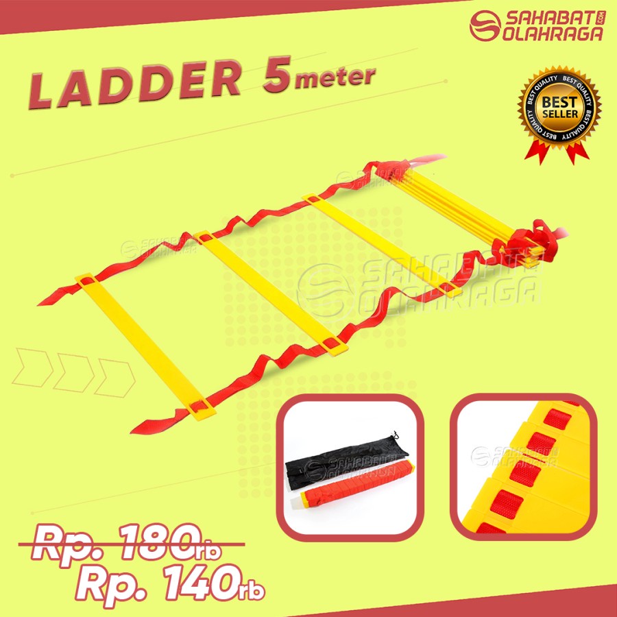 Tangga Kelincahan Agility Ladder Drill Alat koordinasi