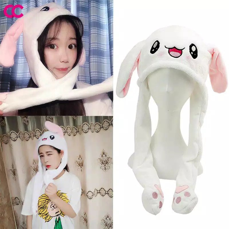 Topi Kelinci Super Cute (Korean Style)