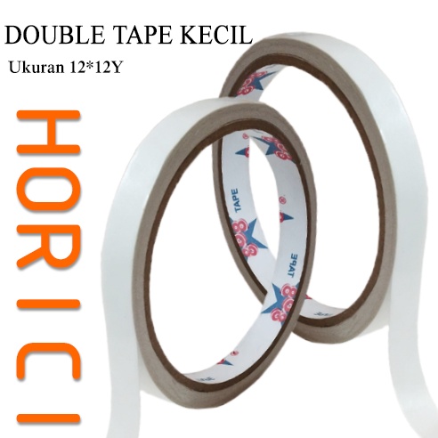 FULL Double Tape 24mm*12Y 12mm*12Y Tisue 888 tape Isolasi double tape