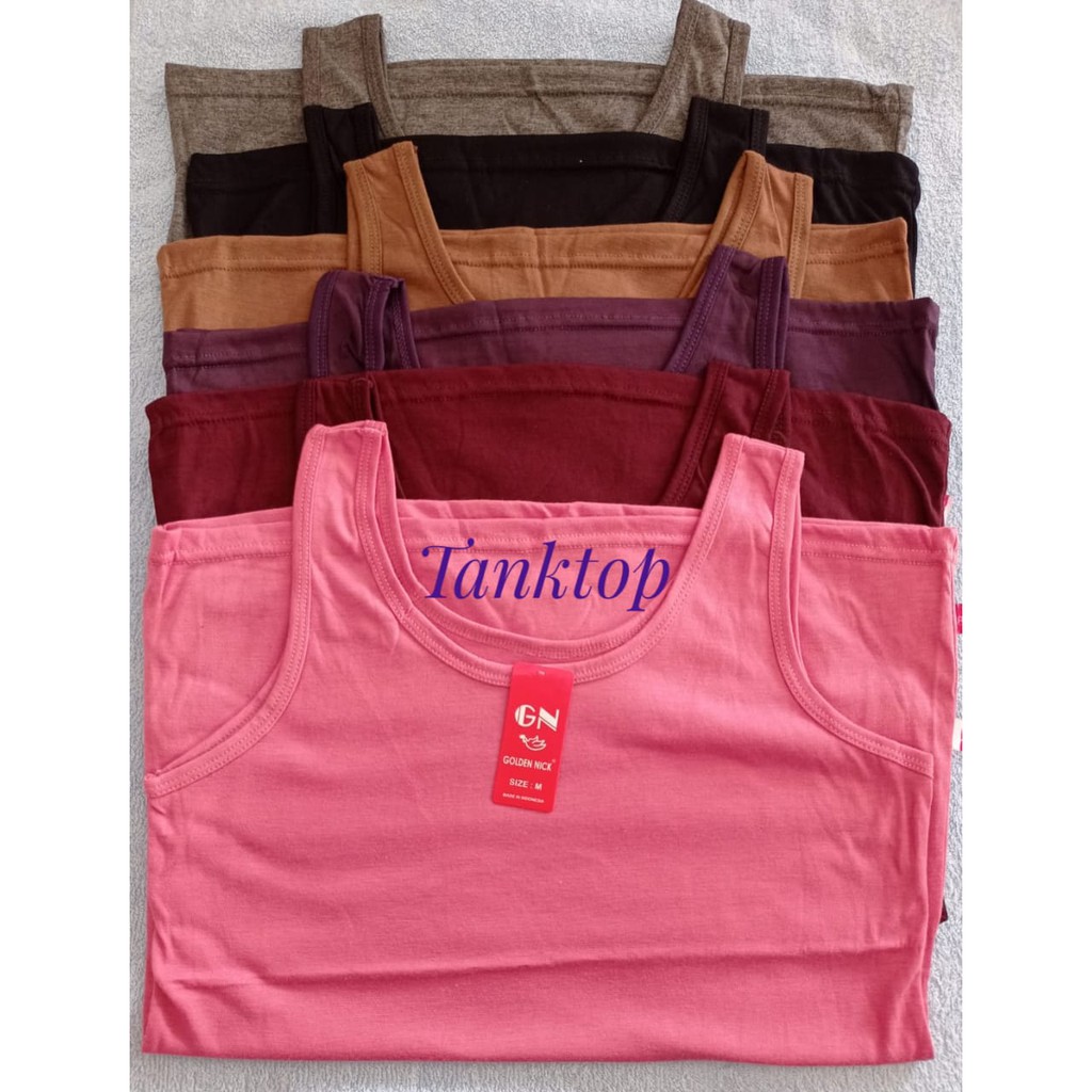 Tanktop/ Singlet Wanita, Kaos dalam Golden Nick, Kaos, Singlet Wanita, Pakaian dalam wanita, Tangtop