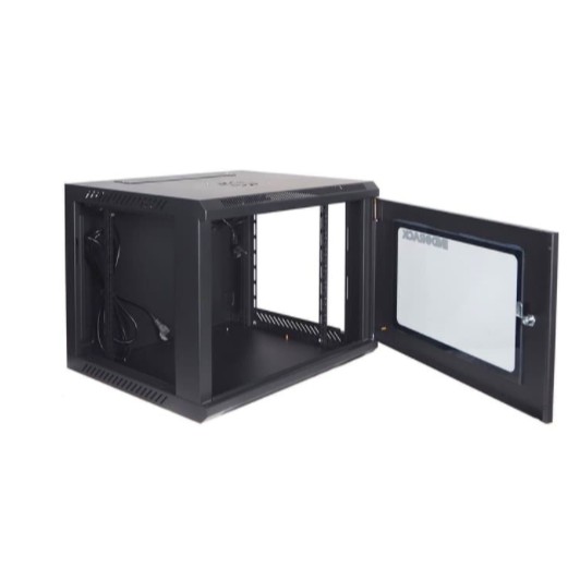 WR5004S - 4U Wallmount Rack Depth 500mm Single Door 19&quot; - INDORACK