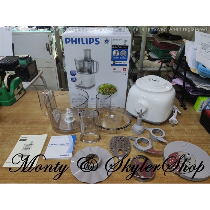 Philips Food Processor HR7627 Penggiling daging HR 7627 GARANSI RESMI PD0178