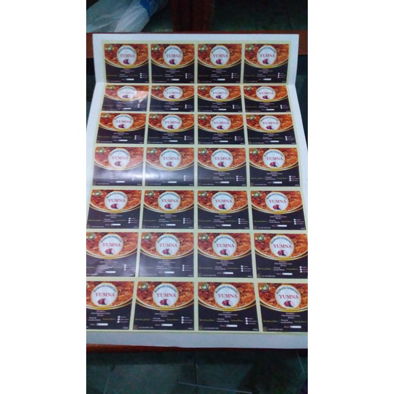 

Stiker | Label produk | Label snack/makanan | Cetak Sriker