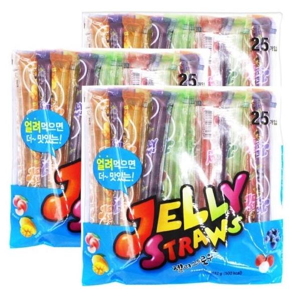

Kidswell Jelly Straw Fruit Flavor / Jelly Straws Korea