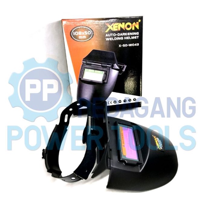 XENON KEDOK TOPENG LAS OTOMATIS - AUTO DARKENING WELDING MASK HELMET