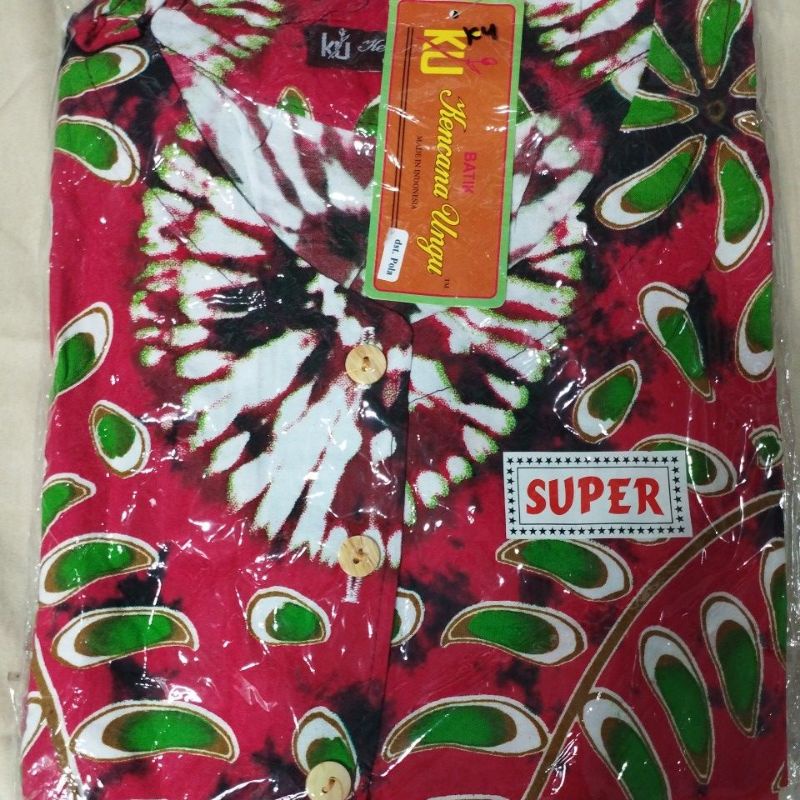 Daster kencanaungu Kencana Ungu Label Coklat Super / KUC Super Daster Pola / KUC Super Daster Lupita-KUC SP DST.POLA/ K4