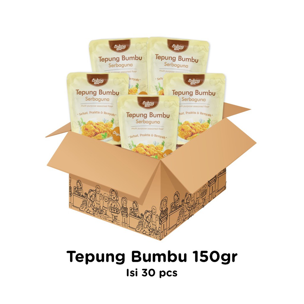 Ladang Lima Tepung Bumbu 150gr Kartonan