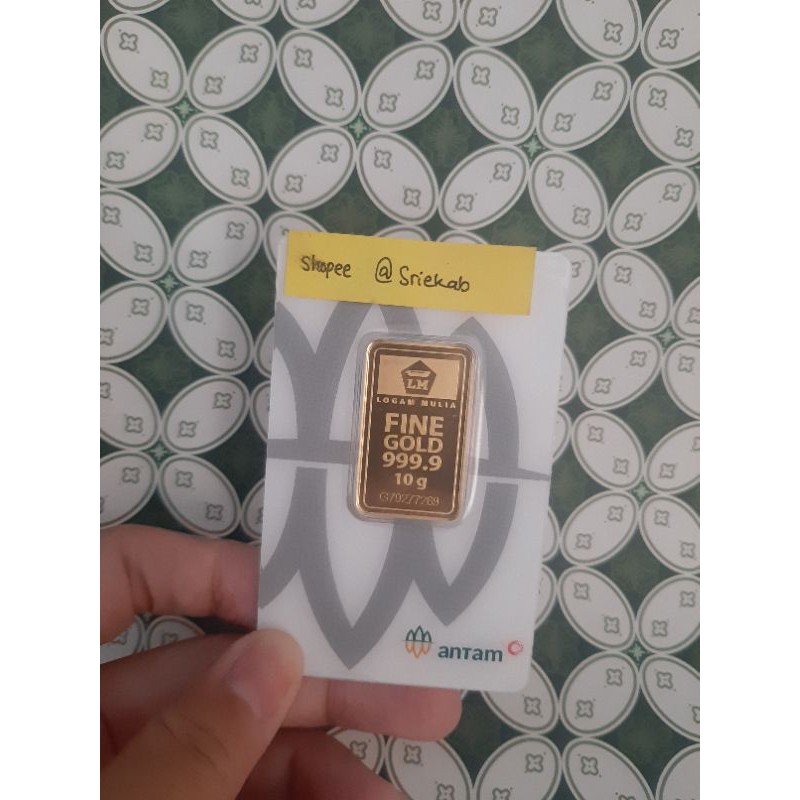 Logam Mulia Emas Antam Bukan UBS 10 Gram
