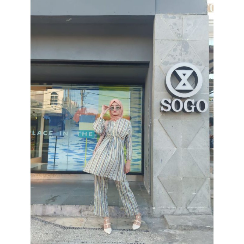 SETELAN TUNIK CELANA PANJANG BALI