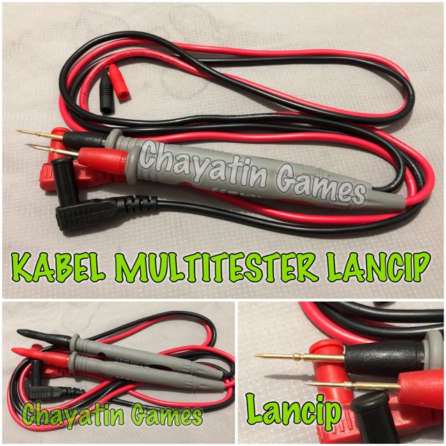 Kabel Tester / Kabel Multitester Model Jarum Lancip 10 Amper 1000 Volt