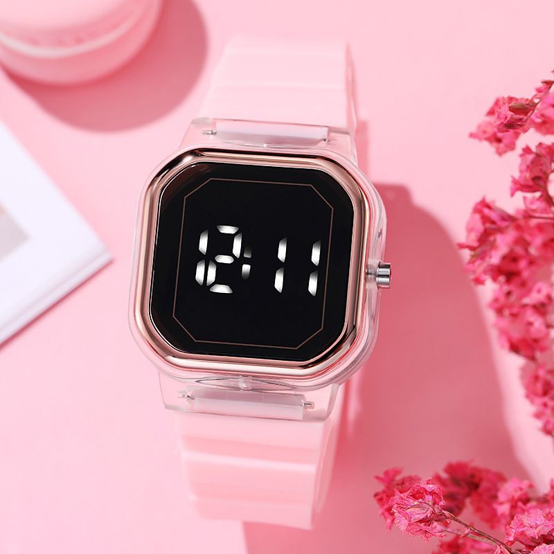 DS J027 Jam Tangan Rubber Digital LED Pria &amp; Wanita Fashion Murah