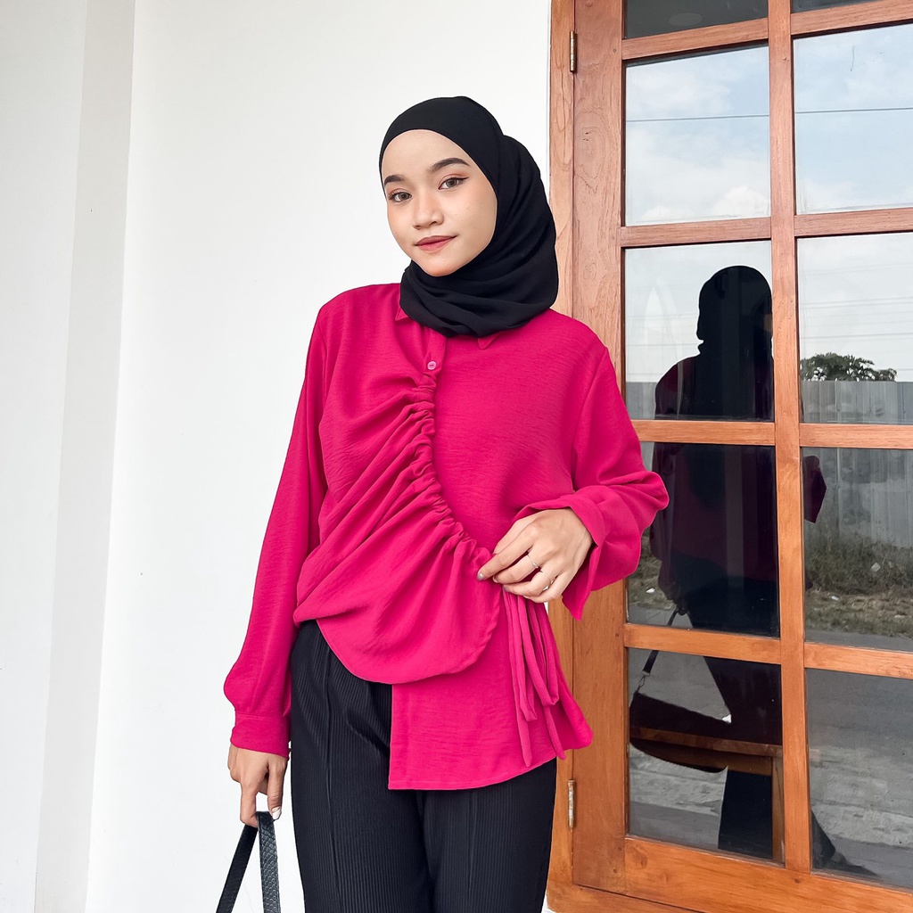 Tatia blouse | atasan wanita | blouse wanita