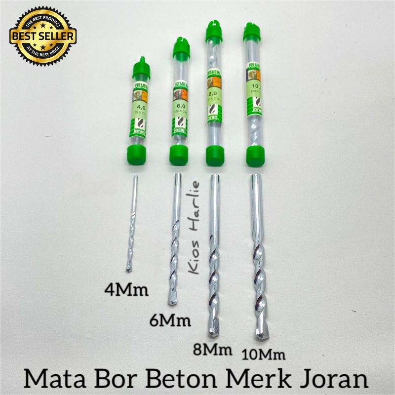 mata bor beton tembok, mata bor Joran