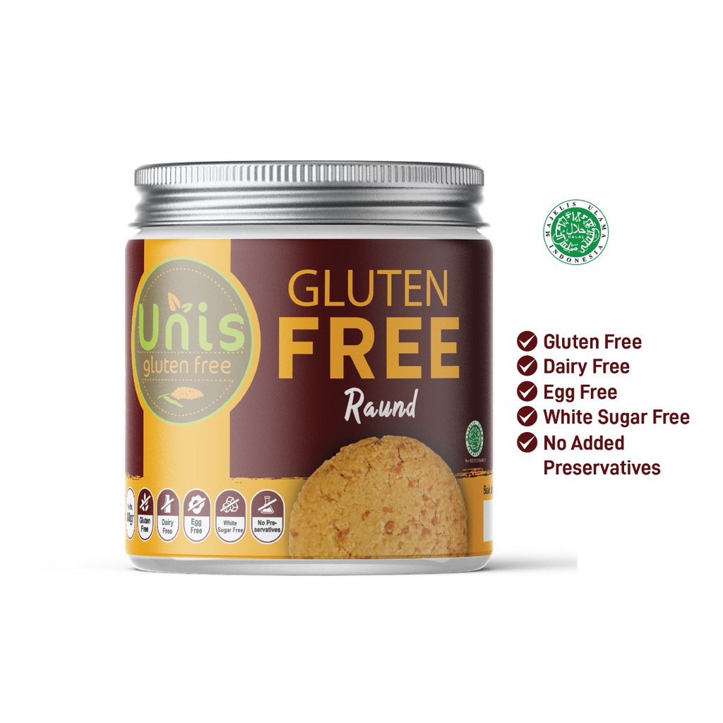 

RAUND COOKIES (GLUTEN FREE, EGG FREE, DAIRY FREE, WHITE SUGAR FREE) JAR 88 G