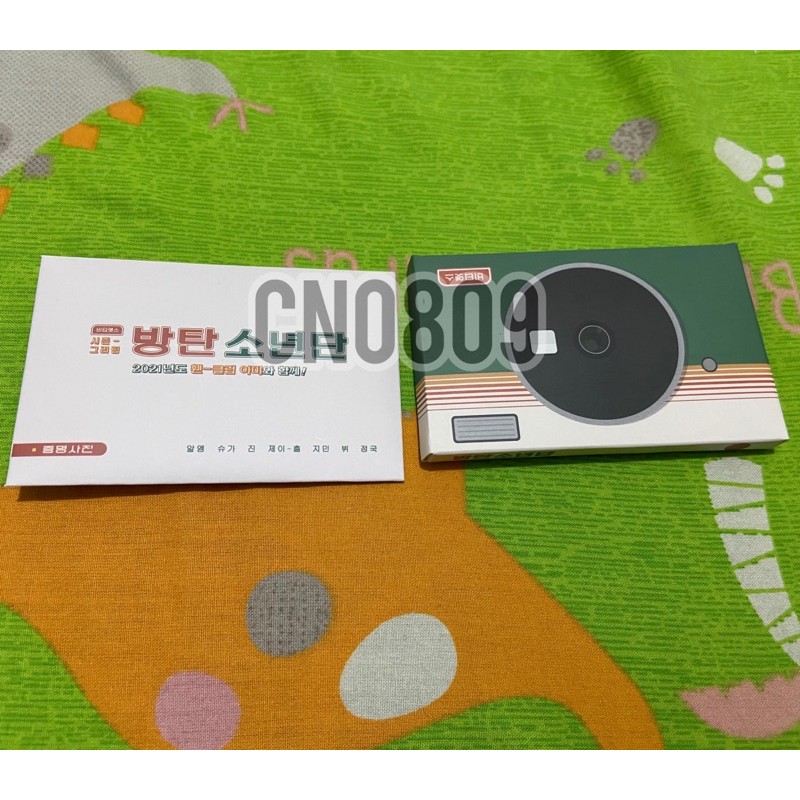 Envelope Polaroid & id card Season Greeting BTS 2021