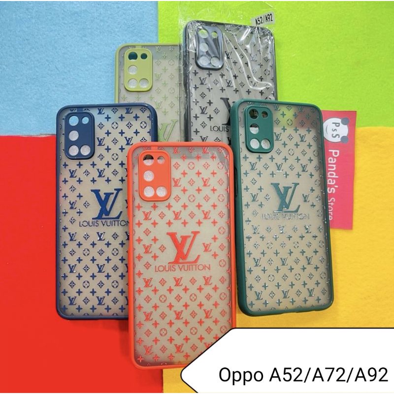 Case Oppo A52 A72 A92 My choice LV LOUIS VUITTON + Ring Kamera / Pelindung Kamera (PsS)