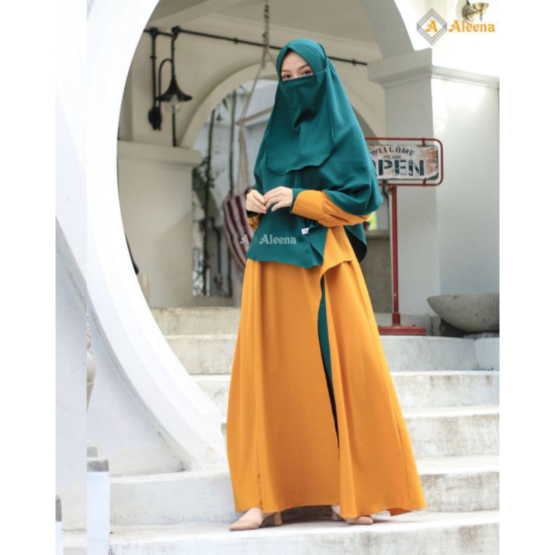 OPEN PO GAMIS SYARI AMIRA SERIES BY ALEENA MOSLEM WEAR