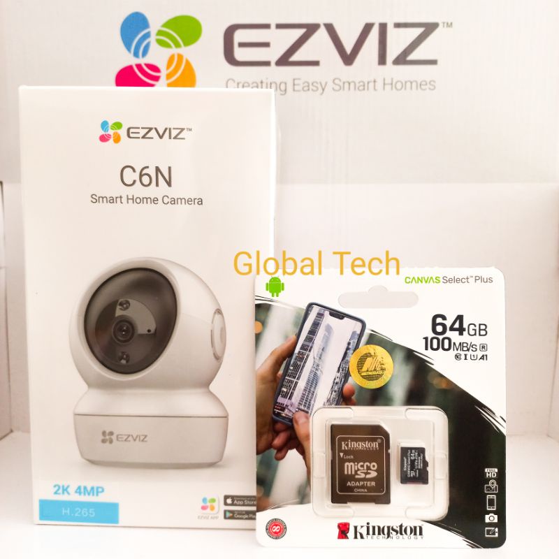 EZVIZ C6N CAMERA CCTV WIFI 4MP IP CAMERA WIRELESS GARANSI RESMI C6N 4MP