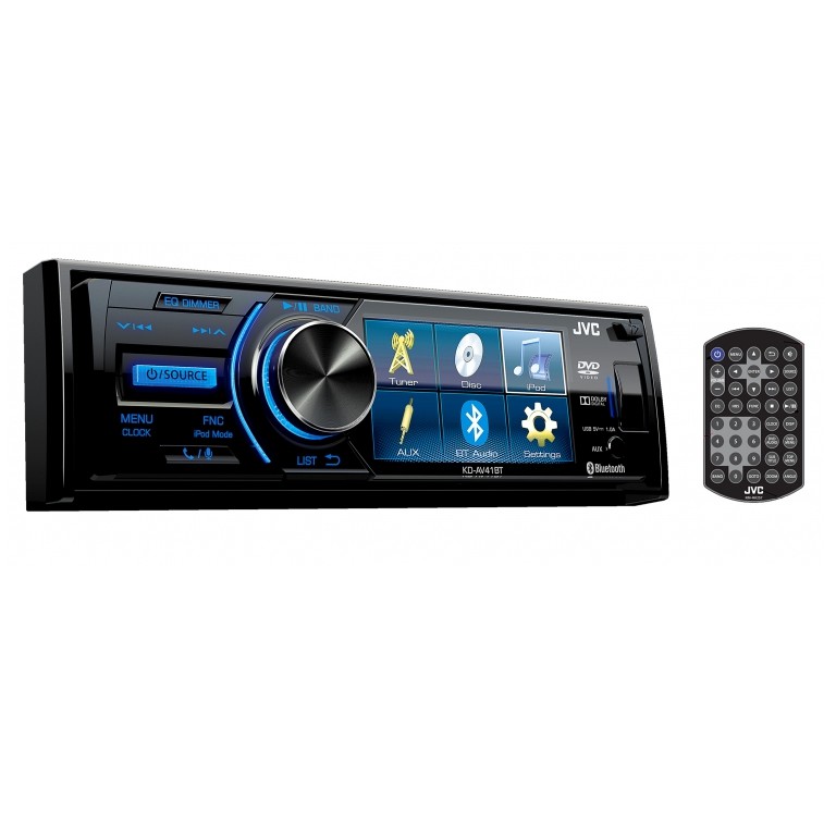 Head Unit DVD Mobil 3" Monitor JVC KD-AV4BT