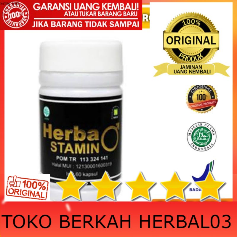 100% ASLI Herbastamina Nasa - Herba Stamina Asli Nasa Original Obat Herbal Pria Kuat