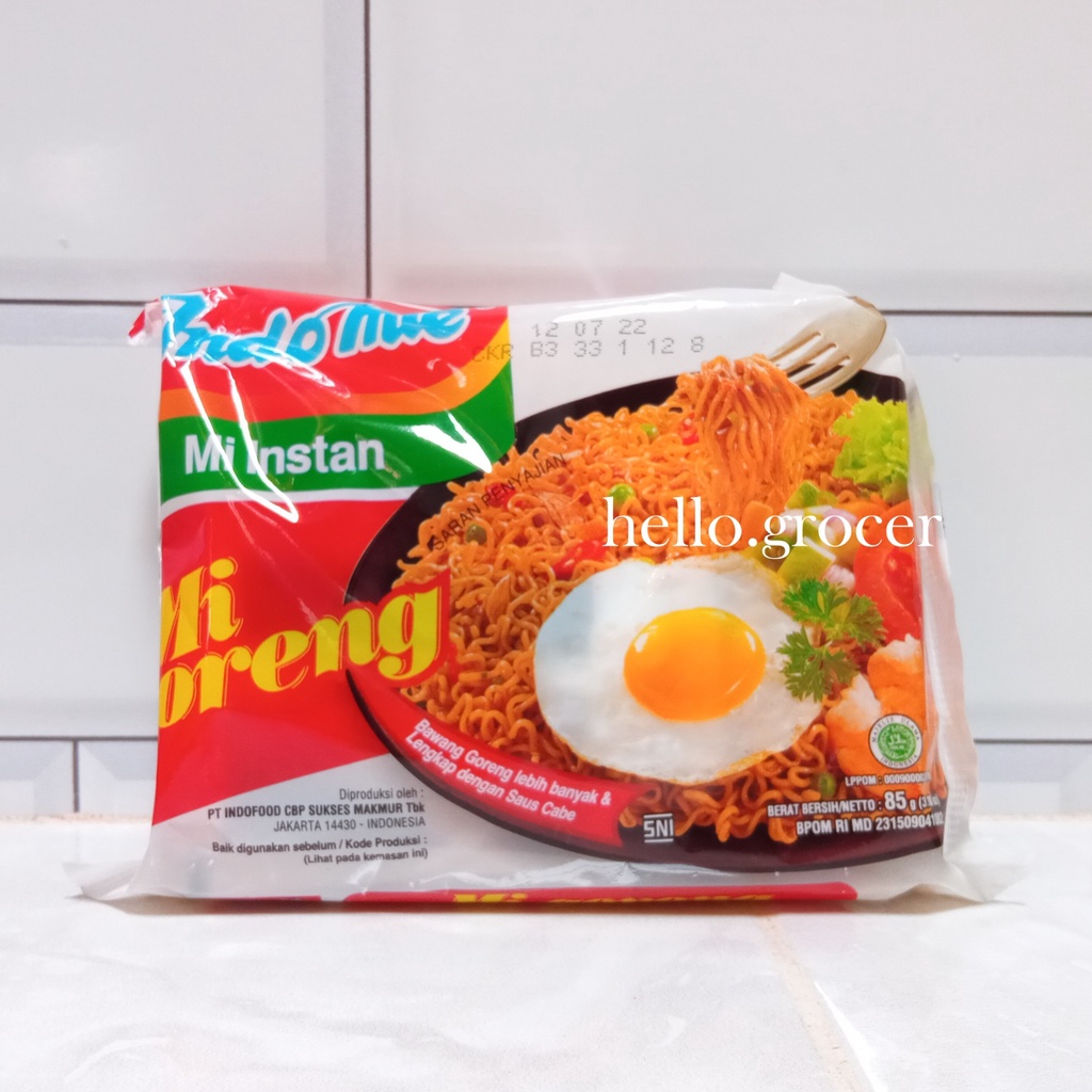 

Indomie Mie Instan Goreng Original 85 gr