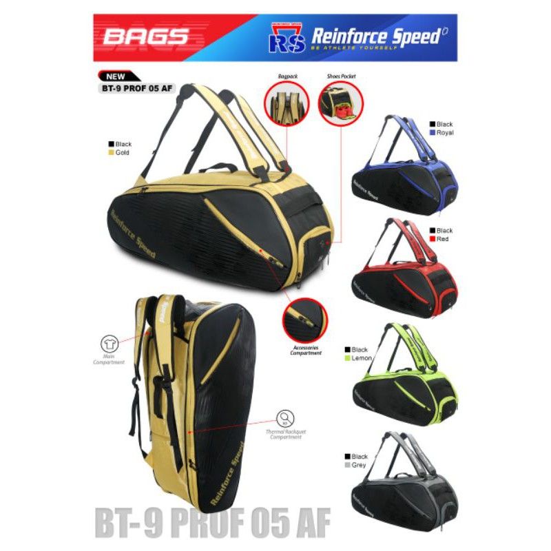 RS BT9 PROF 05AF TAS RAKET BADMINTON ORIGINAL
