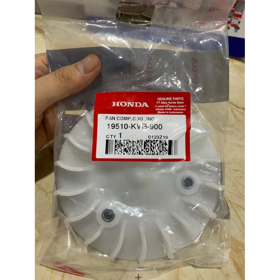 KIPAS DALAM RADIATOR VARIO LAMA 110 CC ASLI ORI HONDA 19510-KVB-900