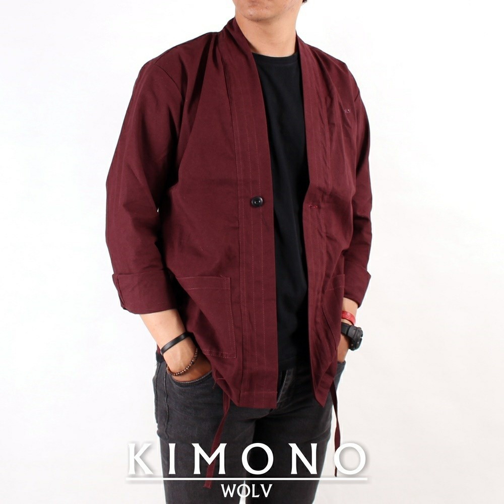 Jaket Kimono Jaket Pria &amp; Wanita Wolv