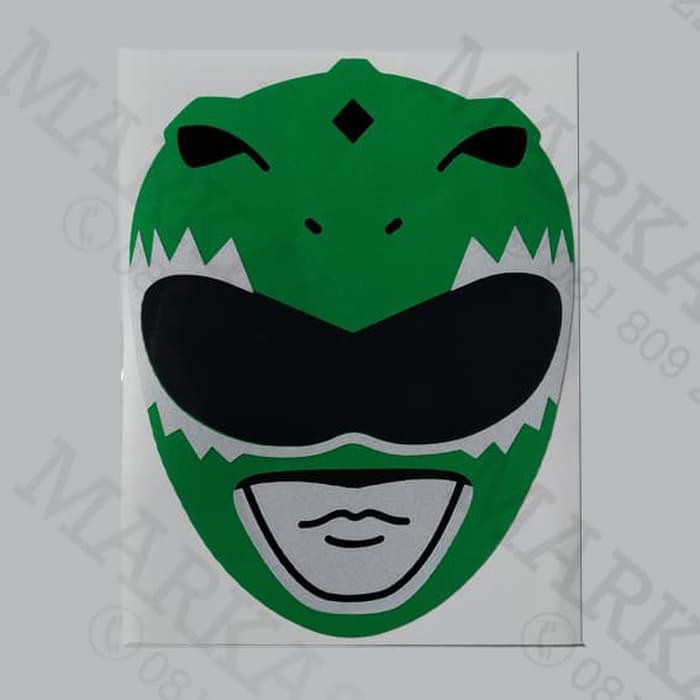 Stiker / Sticker Power Rangers Green Ranger