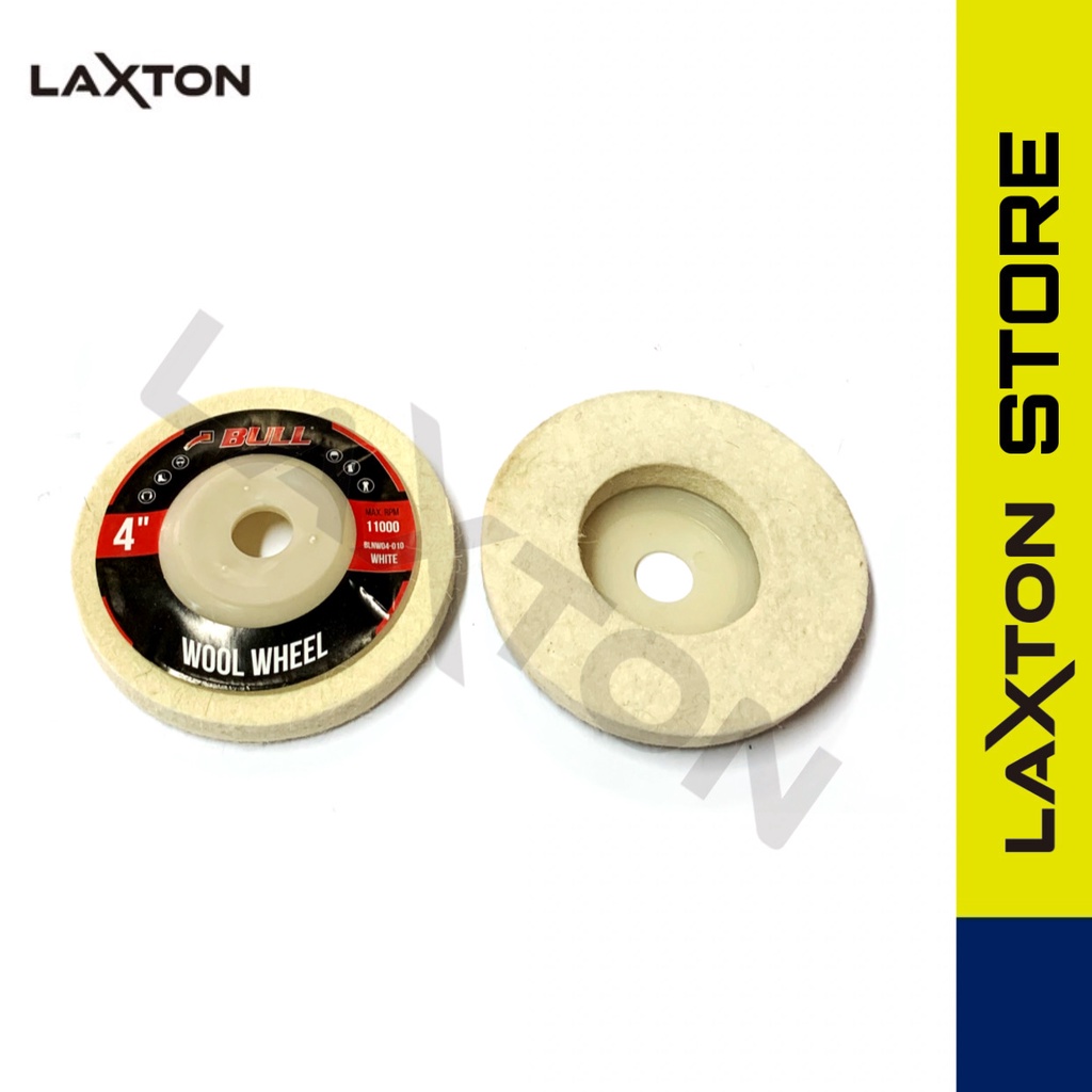 Wool wheel roda poles 4 inch BULL BLNW04-010