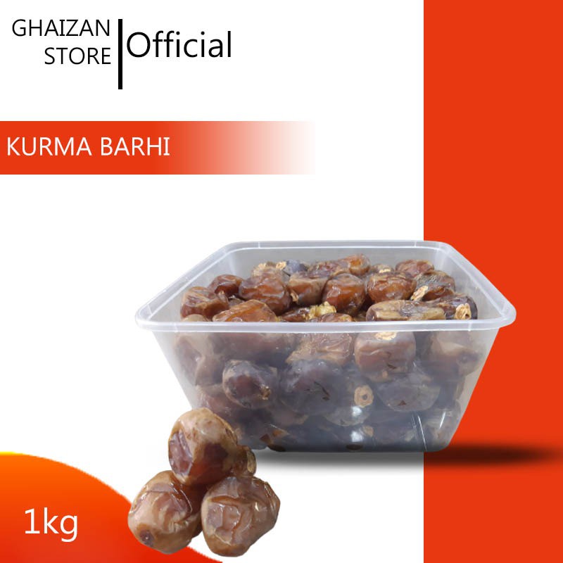 

[ GS ] Kurma Sukari Barhi 1 kg / Kurma Barhee Dates / Kurma Barhi Premium / Kurma Burhee