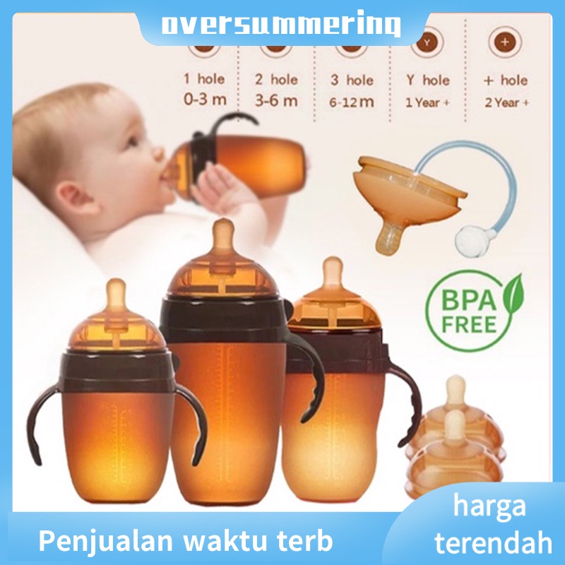 Botol Silikon Bayi / Piko Bello Bayi Botol Susu / Botol Bayi Anti Kolik BPA Botol Susu Anti Kolik