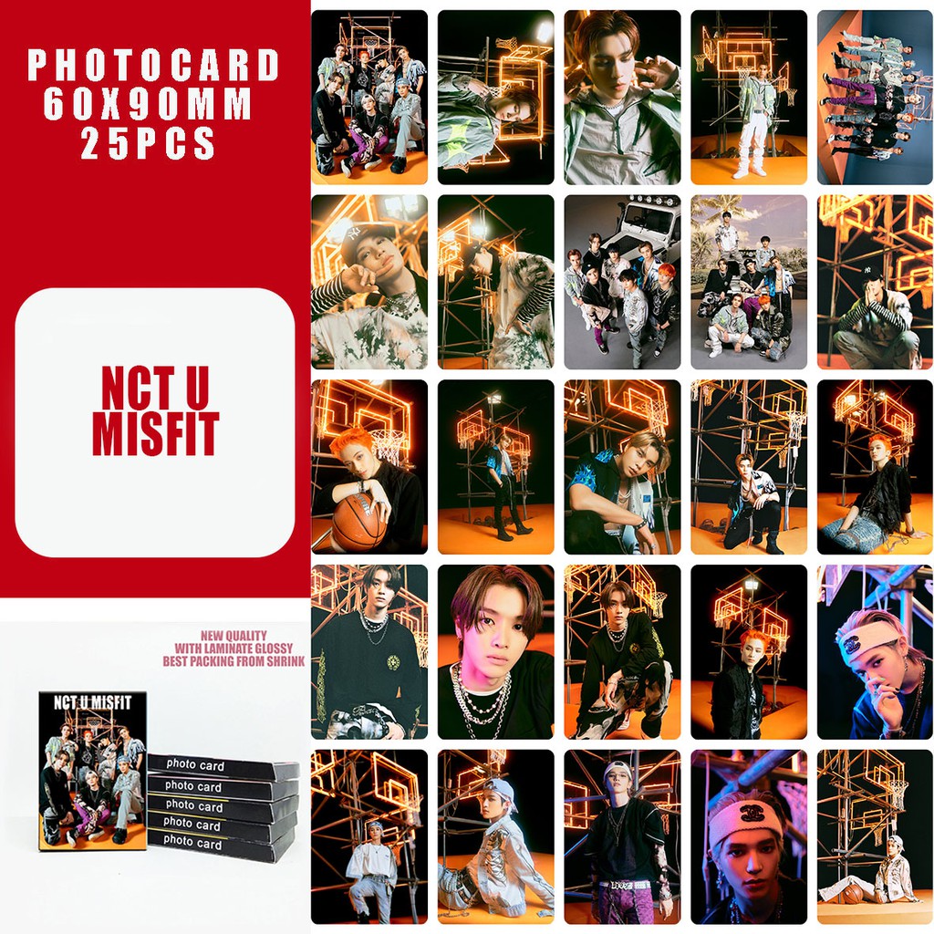 photocard NCT nct dream nct127 set isi 25pcs