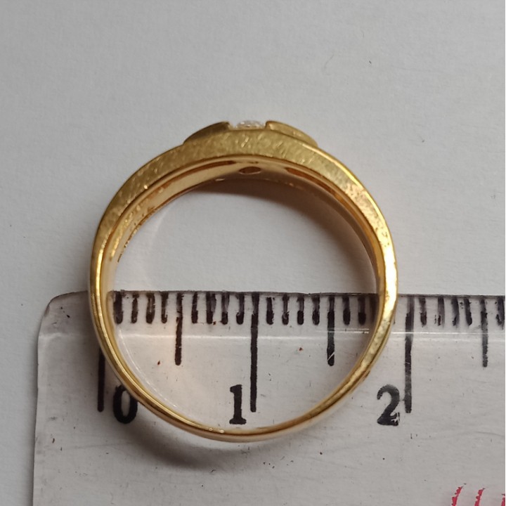 Cincin Emas 17 K - 4.35 Gr Kadar 750 - 2758