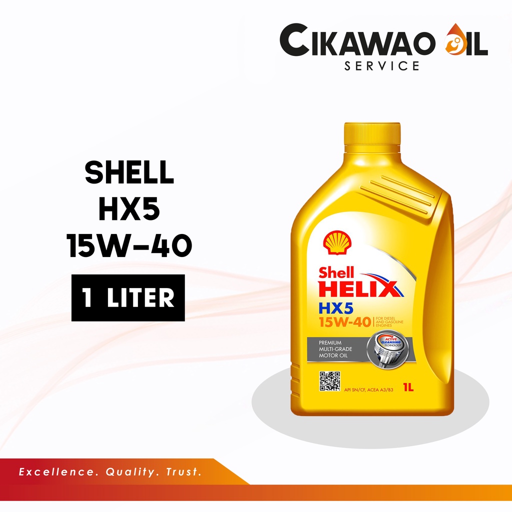 Oli Mobil Shell Helix HX5 15W-40 1L