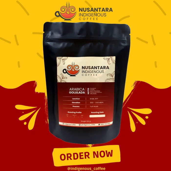 

Arabica Golulada - Ende, NTT 250gr